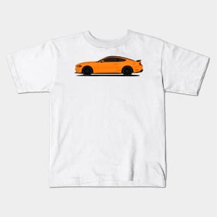 MUSTANG GT ORANGE Kids T-Shirt